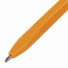 Ручка шариковая STAFF "C-51", СИНЯЯ, корпус оранжевый, узел 1 мм, линия письма 0,5 мм, 143332 - фото 2582432