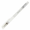 Ручка гелевая с грипом BRAUBERG "White", БЕЛАЯ, пишущий узел 1 мм, линия письма 0,5 мм, 143416 - фото 2582737