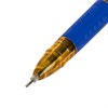 Ручка шариковая масляная c грипом STAFF "Manager OBP-267", СИНЯЯ, корпус оранжевый, линия письма 0,35 мм, 142979 - фото 2582764