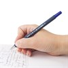 Ручка шариковая STAFF "EVERYDAY" BP-190, СИНЯЯ, корпус прорезиненный синий, узел 0,7 мм, линия письма 0,35 мм, 142397 - фото 2582858
