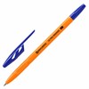 Ручки шариковые BRAUBERG "ULTRA ORANGE", СИНИЕ, НАБОР 10 штук, корпус оранжевый, узел 0,7 мм, 143571 - фото 2582886