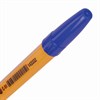 Ручка шариковая STAFF "C-51", СИНЯЯ, корпус оранжевый, узел 1 мм, линия письма 0,5 мм, 143332 - фото 2582943