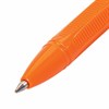 Ручка шариковая масляная STAFF "Basic X-100", СИНЯЯ, корпус оранжевый, узел 1 мм, линия письма 0,7 мм, 143204 - фото 2582964