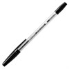 Ручка шариковая BRAUBERG "M-500 CLASSIC", ЧЕРНАЯ, корпус прозрачный, узел 0,7 мм, линия письма 0,35 мм, 143445 - фото 2583022