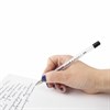 Ручка шариковая с грипом BRAUBERG "X-Writer", ЧЕРНАЯ, узел 0,7 мм, линия письма 0,35 мм, 142404 - фото 2583074
