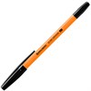 Ручка шариковая BRAUBERG "M-500 ORANGE", ЧЕРНАЯ, корпус оранжевый, узел 0,7 мм, линия письма 0,35 мм, 143449 - фото 2583091