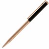 Ручка подарочная шариковая GALANT "ASTRON", корпус черный с золотом, детали золотистые, узел 0,7 мм, синяя, 143525 - фото 2583117