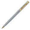 Ручка подарочная шариковая BRAUBERG Maestro, СИНЯЯ, корпус серебристый с золотистым, линия письма 0,5 мм, 143468 - фото 2583135