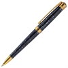 Ручка подарочная шариковая GALANT "TRAFORO", корпус синий, детали золотистые, узел 0,7 мм, синяя, 143512 - фото 2583213