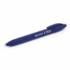 Ручка шариковая масляная автоматическая BRAUBERG "Delta", СИНЯЯ, soft-touch, 0,7 мм, линия 0,5 мм, 143339, OBPR365 - фото 2583226