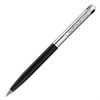 Ручка подарочная шариковая GALANT "ACTUS", корпус серебристый с черным, детали хром, узел 0,7 мм, синяя, 143518 - фото 2583239