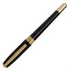 Ручка подарочная перьевая GALANT "LUDUS", корпус черный, детали золотистые, узел 0,8 мм, 143529 - фото 2583291