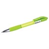 Ручка шариковая автоматическая с грипом BRAUBERG SUPER, СИНЯЯ, корпус зеленый, пишущий узел 0,7 мм, линия письма 0,35 мм, 143370 - фото 2583327