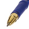 Ручка шариковая масляная с грипом BRAUBERG "i-Rite GT GLD", СИНЯЯ, корпус тонированный синий, узел 0,7 мм, 143302 - фото 2583347