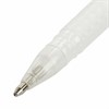 Ручка гелевая BRAUBERG Art Classic, БЕЛАЯ, корпус тонированный белый, узел 1мм, линия 0,5мм, 143418 - фото 2583367