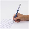 Ручка шариковая масляная BRAUBERG "Oxet", СИНЯЯ, корпус синий, игольчаиый узел 0,7 мм, линия письма 0,35 мм, 143002 - фото 2583385