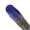 Ручка шариковая масляная с грипом BRAUBERG "i-Rite GT PRO", СИНЯЯ, корпус тонирированный черный, узел 0,4 мм, 143303 - фото 2583475