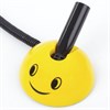 Ручка шариковая настольная BRAUBERG "SMILE", СИНЯЯ, корпус желтый, узел 0,7 мм, линия письма 0,35 мм, 143376 - фото 2583482