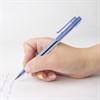 Ручка шариковая масляная автоматическая BRAUBERG "Click Blue", СИНЯЯ, тонированный корпус, узел 1 мм, линия письма 0,5 мм, 142712 - фото 2583592