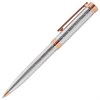 Ручка подарочная шариковая GALANT "ESQUISSE", корпус серебристый, детали розовое золото, узел 0,7 мм, синяя, 143511 - фото 2583612