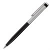 Ручка подарочная шариковая GALANT "ACTUS", корпус серебристый с черным, детали хром, узел 0,7 мм, синяя, 143518 - фото 2583693