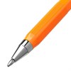 Ручка шариковая BRAUBERG "M-500 ORANGE", ЧЕРНАЯ, корпус оранжевый, узел 0,7 мм, линия письма 0,35 мм, 143449 - фото 2583766