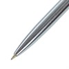 Ручка подарочная шариковая BRAUBERG Larghetto, СИНЯЯ, корпус серебристый с хромированными деталями, линия письма 0,5 мм, 143474 - фото 2584092