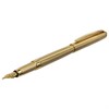 Ручка подарочная перьевая GALANT "VERSUS", корпус золотистый, детали золотистые, узел 0,8 мм, синяя, 143528 - фото 2584112