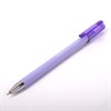 Ручка шариковая масляная BRAUBERG "FRUITY Pastel", СИНЯЯ, soft-touch, узел 0,7 мм, линия письма 0,35 мм, 142958, OBP322 - фото 2584134