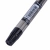 Ручка гелевая с грипом PENSAN "Soft Gel Fine", ЧЕРНАЯ, игольчатый узел 0,5 мм, линия 0,4 мм, 2420/12 - фото 2584139