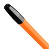 Ручка шариковая BRAUBERG "M-500 ORANGE", ЧЕРНАЯ, корпус оранжевый, узел 0,7 мм, линия письма 0,35 мм, 143449 - фото 2584177