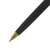 Ручка подарочная шариковая BRAUBERG "Maestro", СИНЯЯ, корпус черный с золотистым, линия письма 0,5 мм, 143470 - фото 2584239