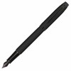 Ручка перьевая PARKER "IM Achromatic Black BT", черный матовый, нержавеющая сталь, синяя, 2127741 - фото 2584302