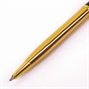 Ручка подарочная шариковая GALANT "ARROW GOLD", корпус черный/золотистый, детали золотистые, узел 0,7 мм, синяя, 143523 - фото 2584484