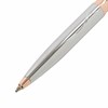 Ручка подарочная шариковая GALANT "NUANCE SILVER", корпус серебристый, детали розовое золото, узел 0,7 мм, синяя, 143520 - фото 2584505