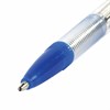 Ручка шариковая STAFF "BP-03", СИНЯЯ, корпус прозрачный, узел 1 мм, линия письма 0,5 мм, 143742 - фото 2584612