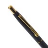 Ручка подарочная шариковая BRAUBERG Brioso, СИНЯЯ, корпус черный с золотистыми деталями, линия письма 0,5 мм, 143466 - фото 2584625