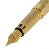 Ручка подарочная перьевая GALANT "VERSUS", корпус золотистый, детали золотистые, узел 0,8 мм, синяя, 143528 - фото 2584702