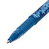 Ручка шариковая BRAUBERG SOFT TOUCH GRIP "MILITARY", СИНЯЯ, мягкое покрытие, узел 0,7 мм, 143713 - фото 2584721