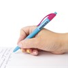 Ручка шариковая масляная автоматическая BRAUBERG "FRUITY RX", СИНЯЯ, soft-touch, узел 0,7 мм, линия письма 0,35 мм, 142656 - фото 2584755