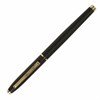 Ручка подарочная перьевая BRAUBERG "Brioso", СИНЯЯ, корпус черный с золотистыми деталями, 143467 - фото 2584767