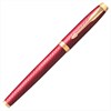 Ручка-роллер PARKER "IM Premium Red GT", корпус красный лак, позолоченные детали, черная, 2143647 - фото 2584826