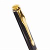 Ручка подарочная шариковая GALANT "ARROW GOLD", корпус черный/золотистый, детали золотистые, узел 0,7 мм, синяя, 143523 - фото 2584903