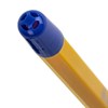 Ручка шариковая с грипом STAFF "Basic BP-14 Orange", СИНЯЯ, узел 0,7 мм, линия письма 0,35 мм, 143747 - фото 2585027