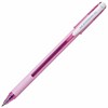 Ручка шариковая масляная с грипом UNI "JetStream", СИНЯЯ, корпус розовый, линия 0,35 мм, ш/к 03750 - фото 2585130