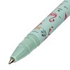 Ручка шариковая BRAUBERG SOFT TOUCH STICK "FLAMINGO", СИНЯЯ, мягкое покрытие, узел 0,7 мм, 143705 - фото 2585179