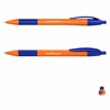 Ручка шариковая масляная автоматическая с грипом ERICH KRAUSE "U-209 Orange", СИНЯЯ, узел 1,0 мм, линия письма 0,3 мм, 47593 - фото 2585209
