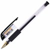 Ручка гелевая с грипом BRAUBERG "EXTRA GT GLD", ЧЕРНАЯ, стандартный узел 0,5 мм, линия 0,35 мм, 143919 - фото 2585230