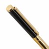 Ручка подарочная шариковая GALANT "ALLUSION", корпус черный/золотой, детали золотистые, узел 0,7 мм, синяя, 143522 - фото 2585271
