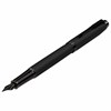 Ручка перьевая PARKER "IM Achromatic Black BT", черный матовый, нержавеющая сталь, синяя, 2127741 - фото 2585493